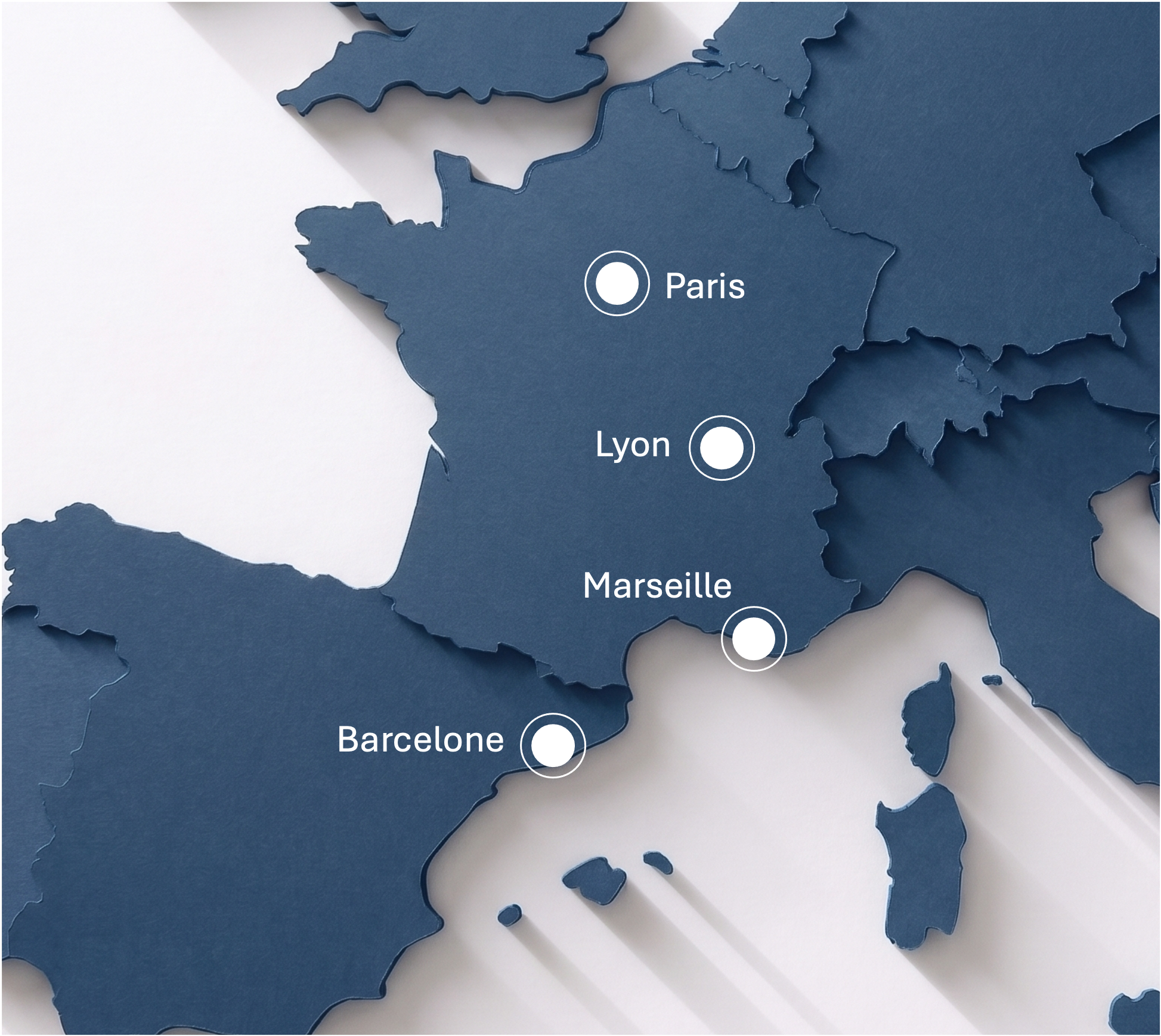Présence Avelsen — Paris, Lyon, Marseille, Barcelone, Rabat